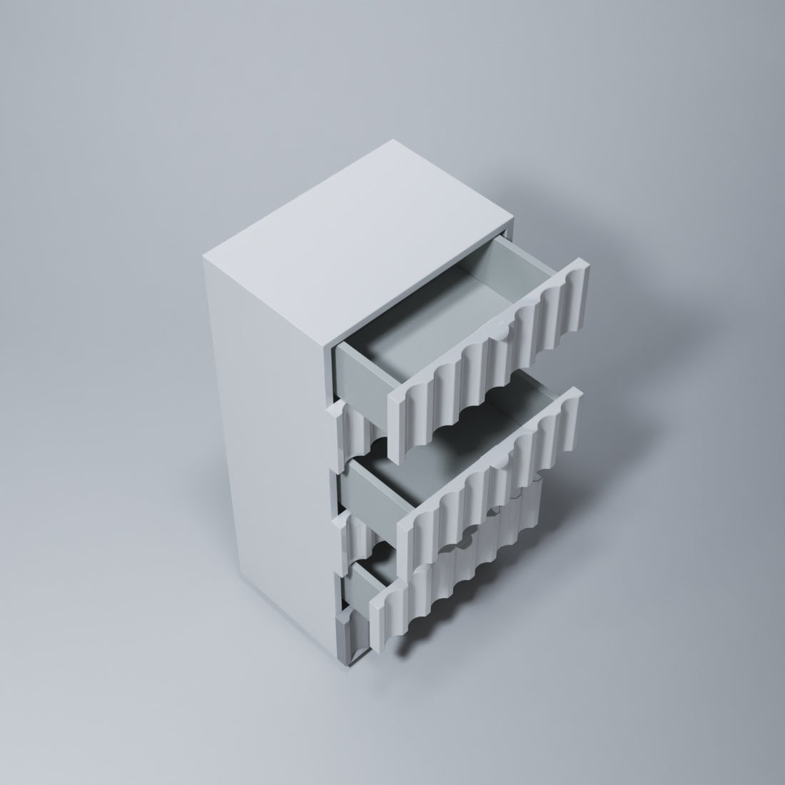 ESF FURNITURE - Orion Chest in White - ORIONCHEST
