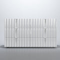 ESF FURNITURE - Orion Double Dresser in White - ORIONDDRESSER