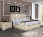ESF Furniture - Camelgroup Italy Legno 3 Piece King Bedroom Set Ivory - PLATINUMKSBEIGE-3SET