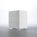 ESF Furniture - Franco Spain Wave 3 Drawers Left Nightstand in White - WAVENSWHITELEFT