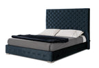 ESF Furniture - Leonor Blue 3 Piece King Storage Bedroom Set - LEONORBEDKSBLUE-M152