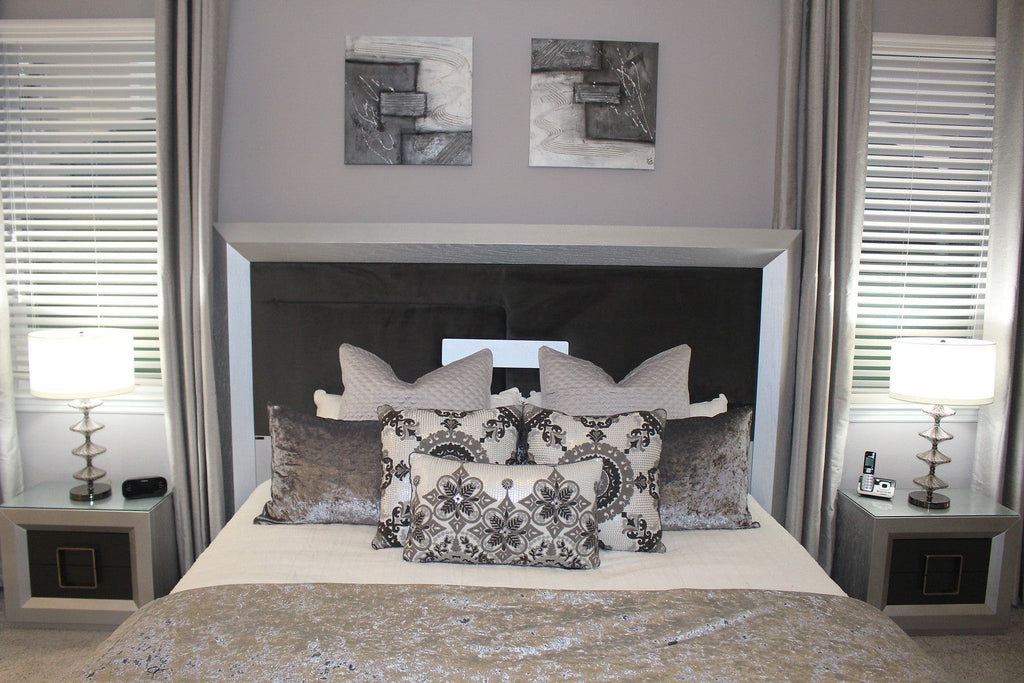 ESF Furniture - Enzo Queen Size Bed - ENZOBEDQS