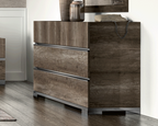 ESF Furniture - Status Italy Kamea Dresser in Vintage Oak - KAMEADRESSER