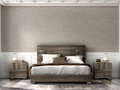 ESF Furniture - Status Italy Kamea 3 Piece King Bedroom Set in Vintage Oak - KAMEAKS-3SET