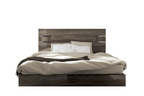 ESF Furniture - Status Italy Kamea 5 Piece Queen Bedroom Set in Vintage Oak - KAMEAQS-5SET