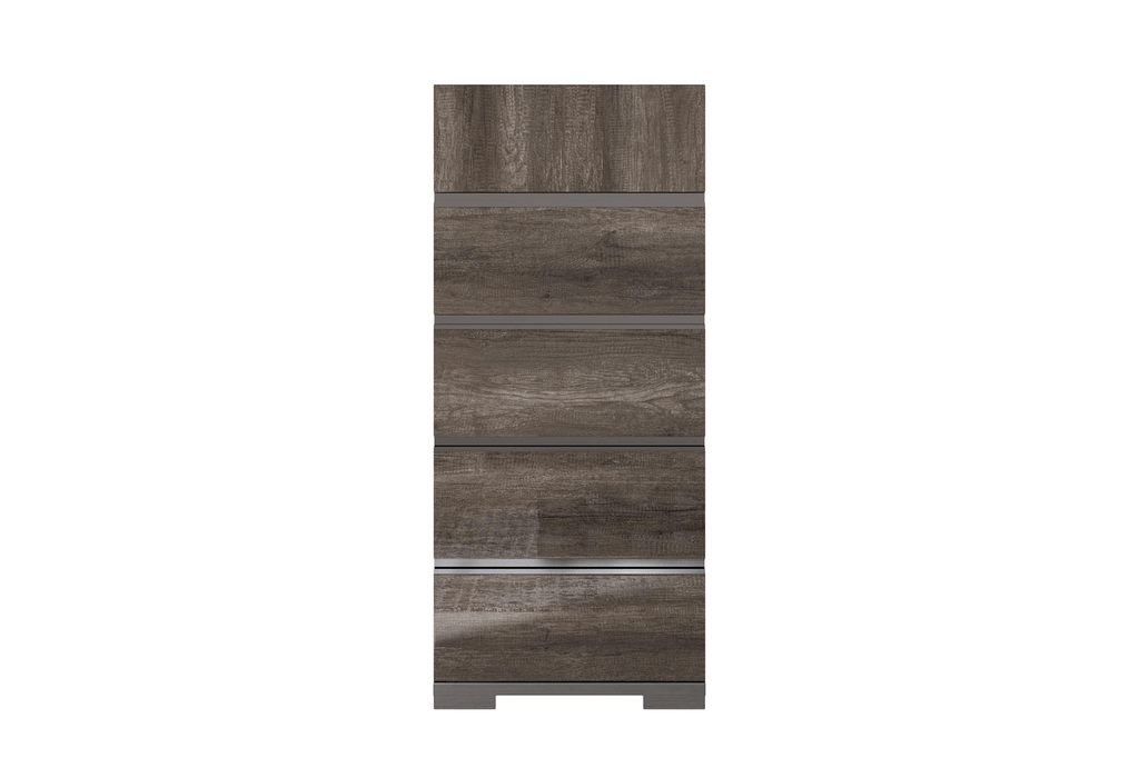 ESF Furniture - Status Italy Kamea Chest in Vintage Oak - KAMEACHEST