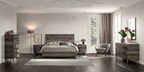 ESF Furniture - Medea King Bed in Vintage Oak - MEDEAKS