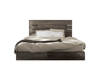 ESF Furniture - Medea 6 Piece King Bedroom Set in Vintage Oak - MEDEAKS-6SET