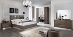 ESF Furniture - Platinum Legno King Size Bed in Silver Birch - PLATINUMBEDKSLEGNO