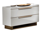 ESF Furniture - Smart 6 Piece Queen Bedroom Set in White - SMARTQSBED-6SET