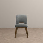 Blaken Dark Grey Fabric Dining Chair (Set Of 2)