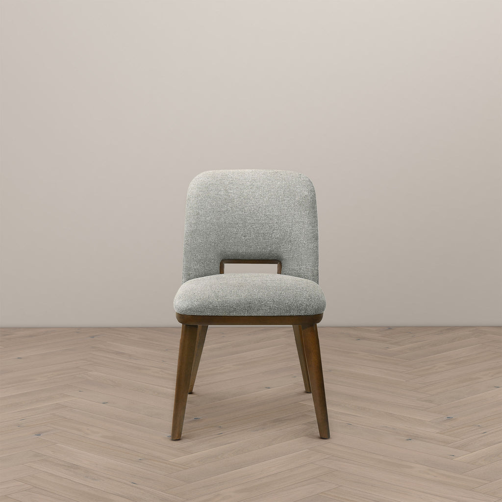 Blaken Light Grey Fabric Dining Chair (Set Of 2)