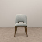 Blaken Light Grey Fabric Dining Chair (Set Of 2)