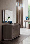 ESF Furniture - Elite Camel Single Dresser in Silver Birch - ELITESDRESSER