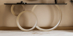 ESF Furniture - MX86 Console Table 150 with Mirror 60 - MX8642338-MX58531