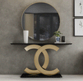 ESF Furniture - MX88 Console Table 100 with Mirror 60 - MX8842342-MX58531
