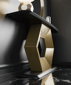 ESF Furniture - MX90 Console Table 100 with Mirror 60 - MX9042347-MX58531