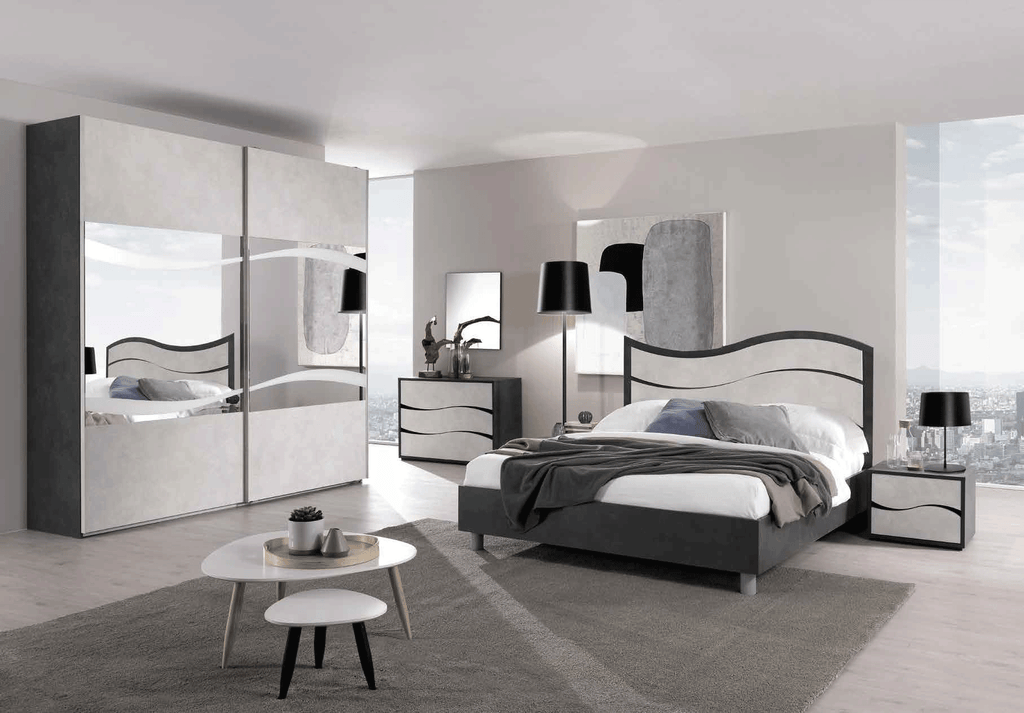 ESF Furniture - MCS Italy Ischia King Size Bed - ISCHIAKS