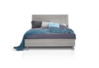 ESF Furniture - Linosa 3 Piece King Bedroom Set in Grey Reina - LINOSAKS-3SET