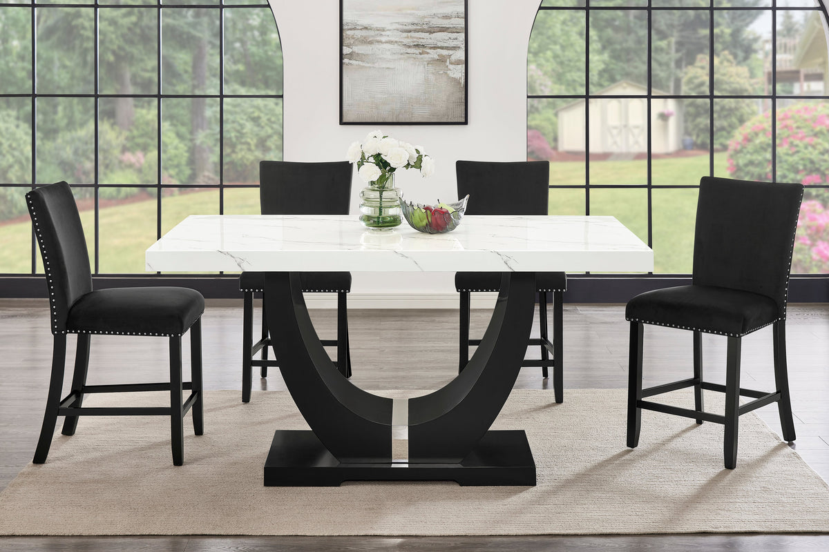 D181 Larry Counter Height (Black) — additional view [2]