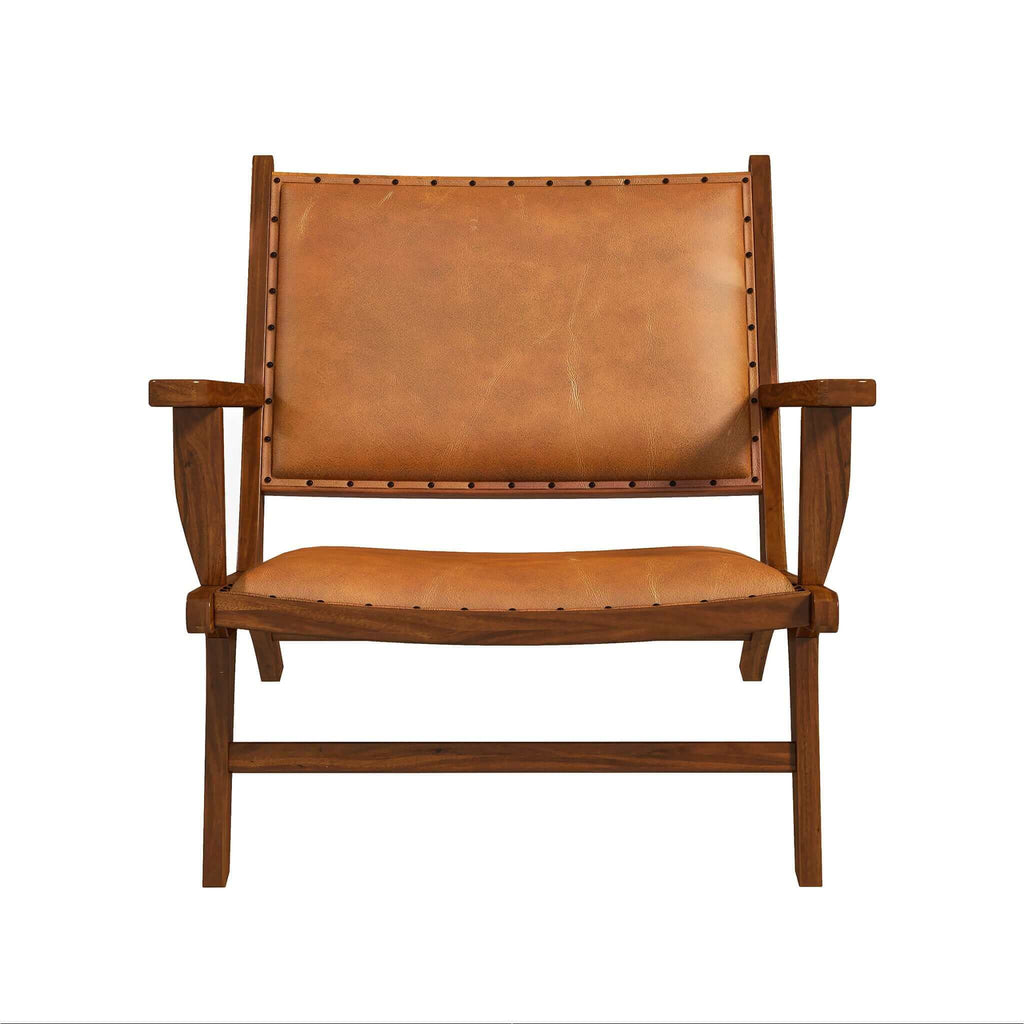 Daniel Tan Leather Arm Chair