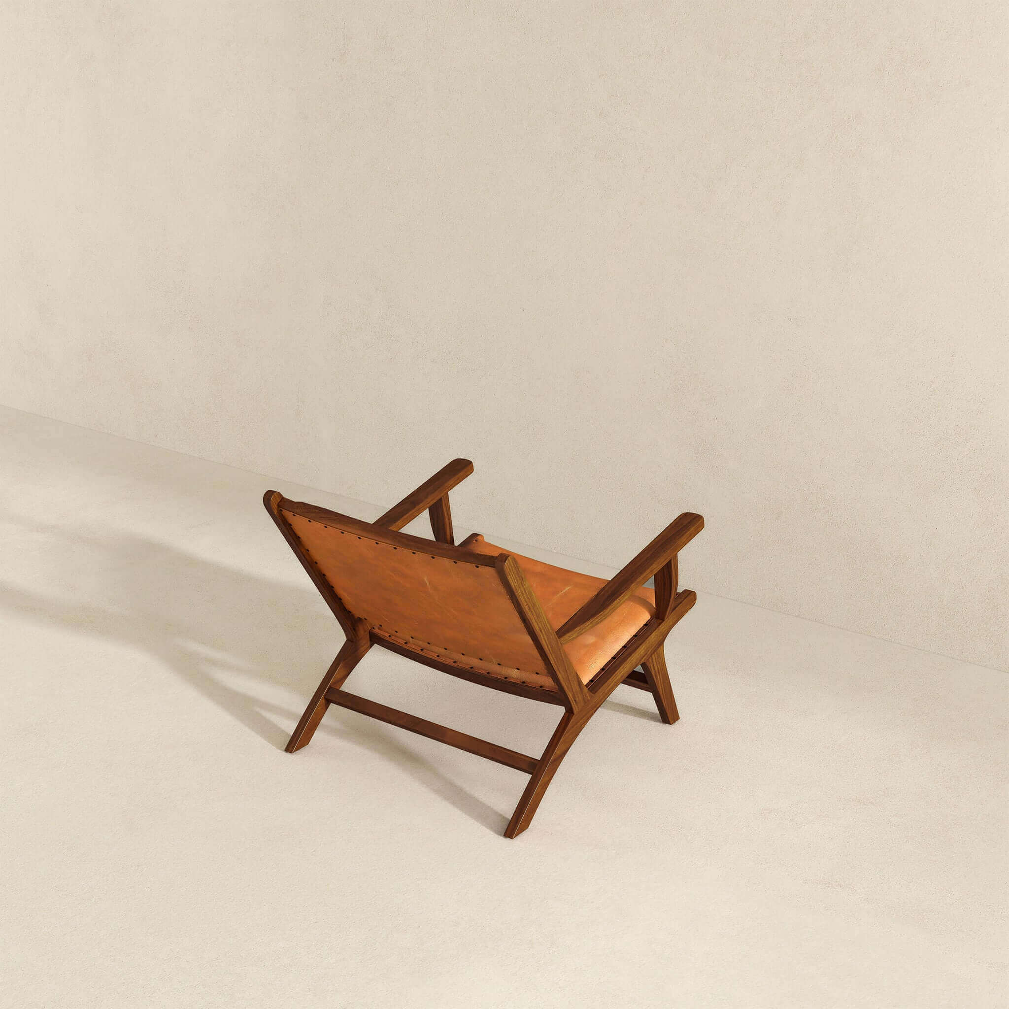Daniel Tan Leather Arm Chair