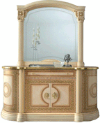 ESF Furniture - Aida 4 Door Buffet Ivory - AIDA4DOORBUFFETIVORY