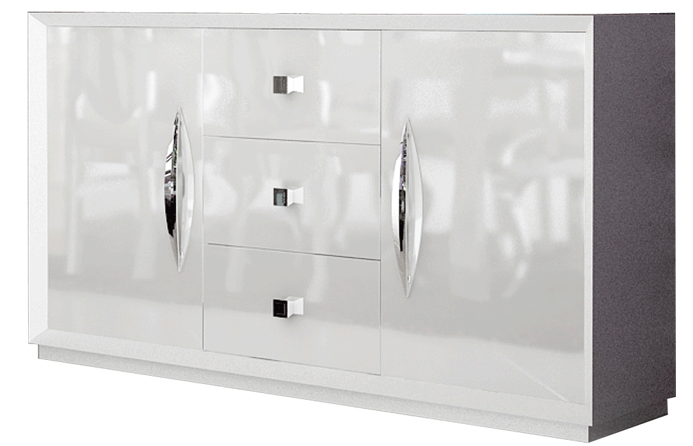 ESF Furniture - Carmen White Buffet - CARMENBUFFETWHITE
