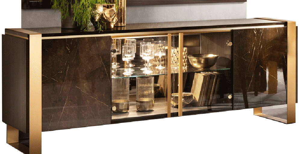 ESF Furniture - Essenza 4-Doors Buffet - ESSENZABUFFET