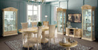 ESF Furniture - Aida Dining Table with 18" ext. - AIDATABLEIVORY
