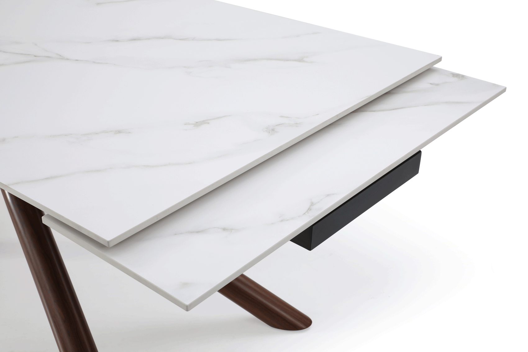 ESF Furniture - 9063 Dining Table 71 w/2x12" Extension - 9063DININGTABLE71