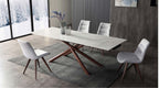 ESF Furniture - 9063 Dining Table 63 w/2x12" Extension - 9063DININGTABLE63