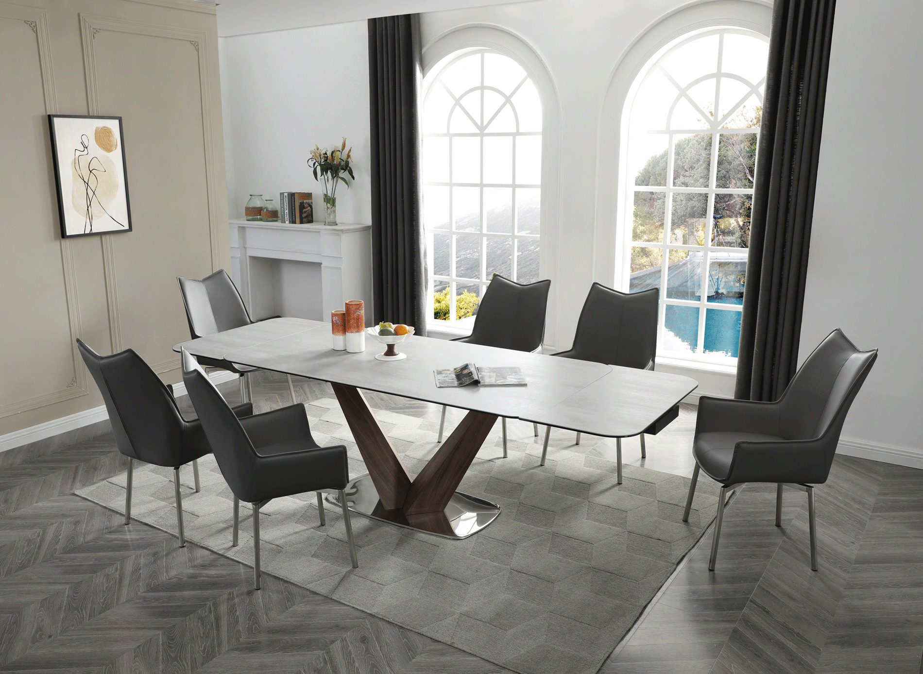 ESF Furniture - 9188 Dining Table - 9188TABLE