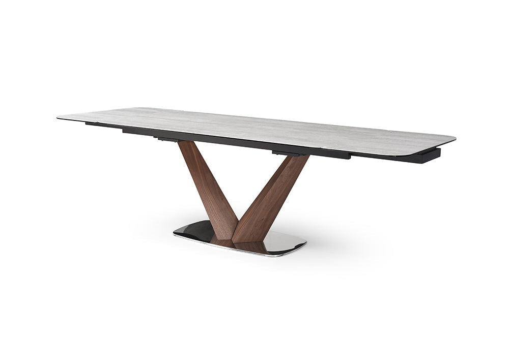 ESF Furniture - 9188 Dining Table with 1287 Dining Chairs - 9188-1287-5SET