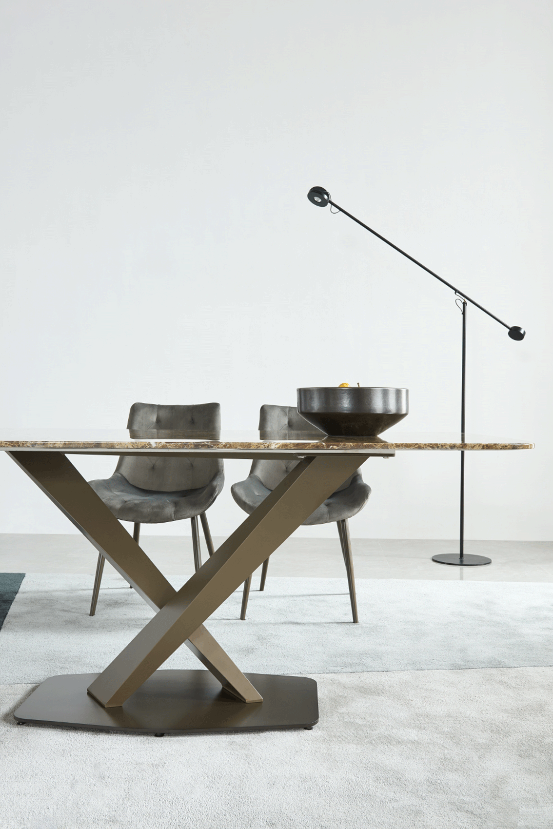 ESF Furniture - Extravaganza 311 Dining Table Fixed - 311DININGTABLE