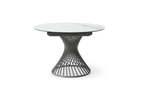 ESF Furniture - Extravaganza 9034 Dining Table with 1254 Chairs and 3012 buffet - 9034-1254-3012-6CHAIR