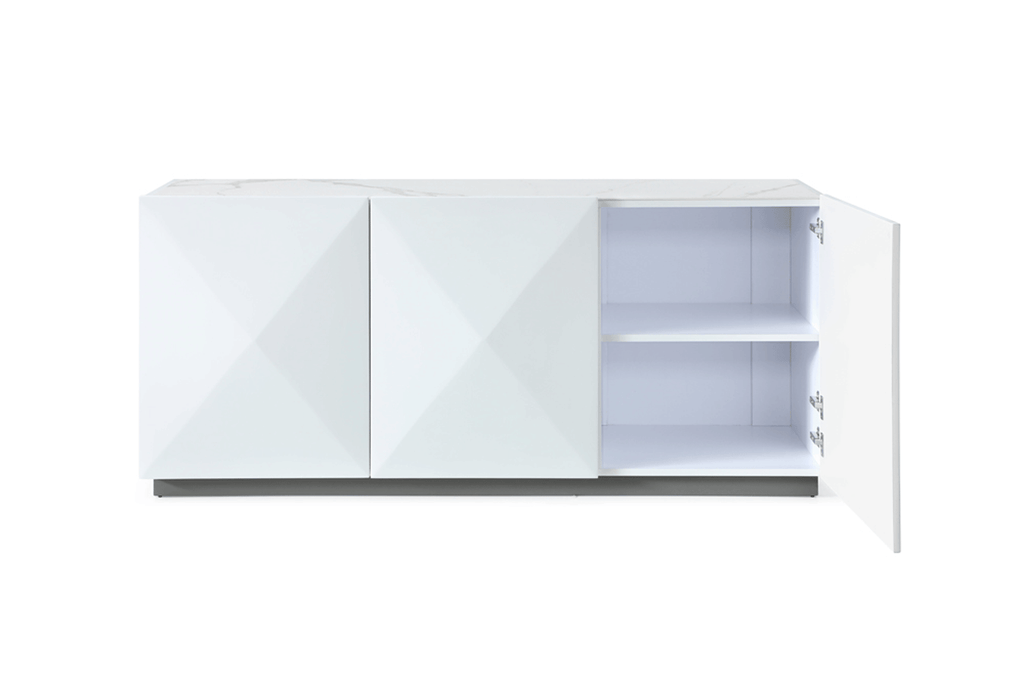 ESF Furniture - Extravaganza 3012 Buffet in Mat/Shiny - 3012BUFFEET