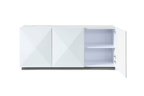 ESF Furniture - Extravaganza 3012 Buffet in Mat/Shiny - 3012BUFFEET