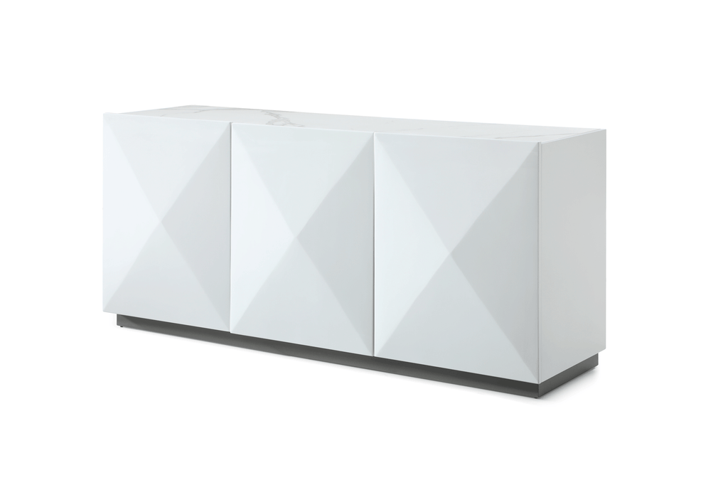 ESF Furniture - Extravaganza 3012 Buffet in Mat/Shiny - 3012BUFFEET