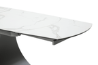 ESF Furniture - Extravaganza 9035 Dining Table in Mat/Shiny - 9035DININGTABLE