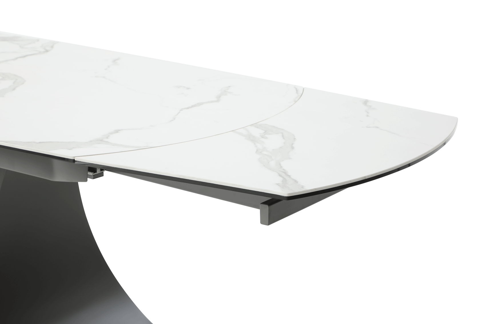 ESF Furniture - Extravaganza 9035 Dining Table in Mat/Shiny - 9035DININGTABLE