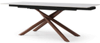 ESF Furniture - 9063 Dining Table 71 w/2x12" Extension - 9063DININGTABLE71