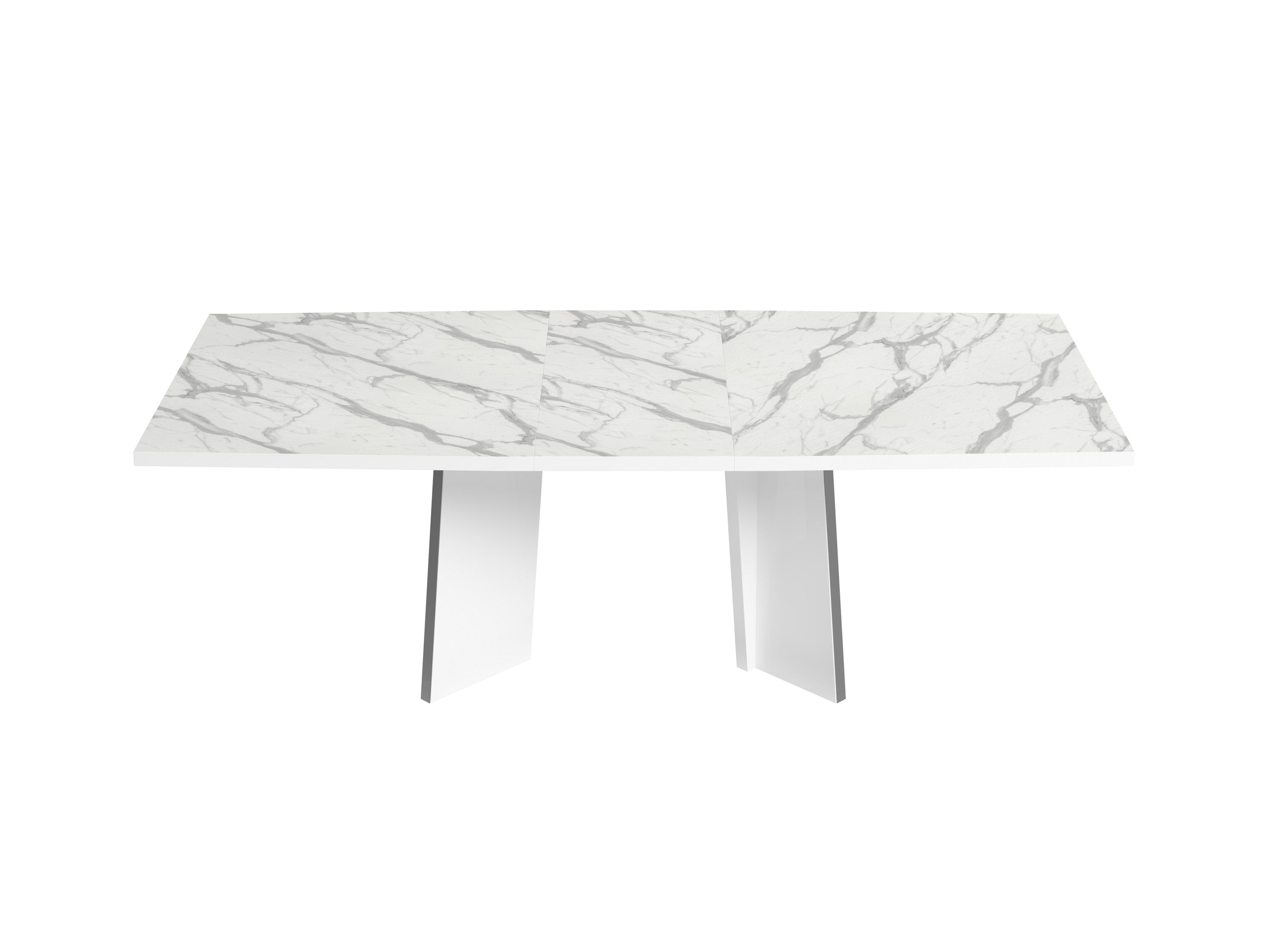ESF Furniture - Carrara 8 Piece Dining Room Set - CARRARA-8SET-4CHAIR