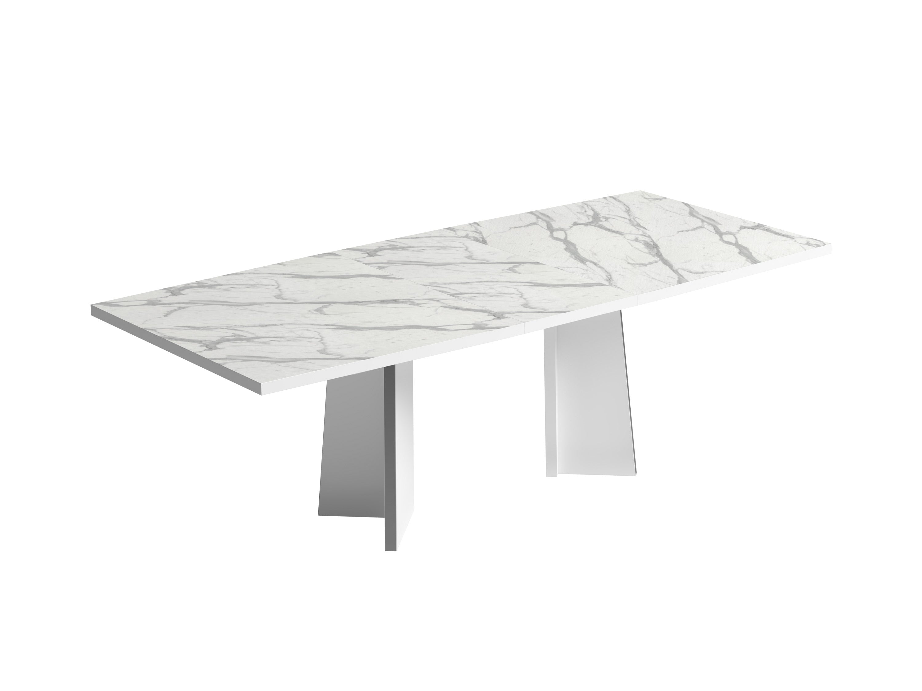 ESF Furniture - Carrara 8 Piece Dining Room Set - CARRARA-8SET-4CHAIR