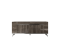 ESF Furniture - Medea 4 Door Buffet in Vintage Oak - MEDEA4DBUFFET
