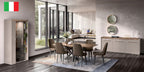 ESF Furniture - Nora 3 Door Buffet in High Gloss Lacquer - NORA-BUFFET