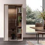 ESF Furniture - Nora 2 Door China in High Gloss Lacquer - NORA-CHINA
