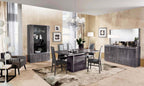 ESF Furniture - Oxford 3 Door Buffet with Light Grey - OXFORDBUFFET