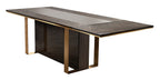 ESF Furniture - Essenza Rectangular Dining Table with 2 Extensions - ESSENZATABLE
