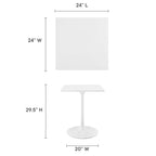 Lippa Square Wood Dining Table